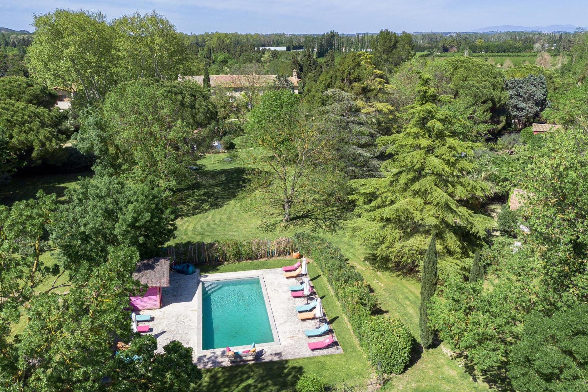 Domaine De Rhodes B&B Avignon Buitenkant foto