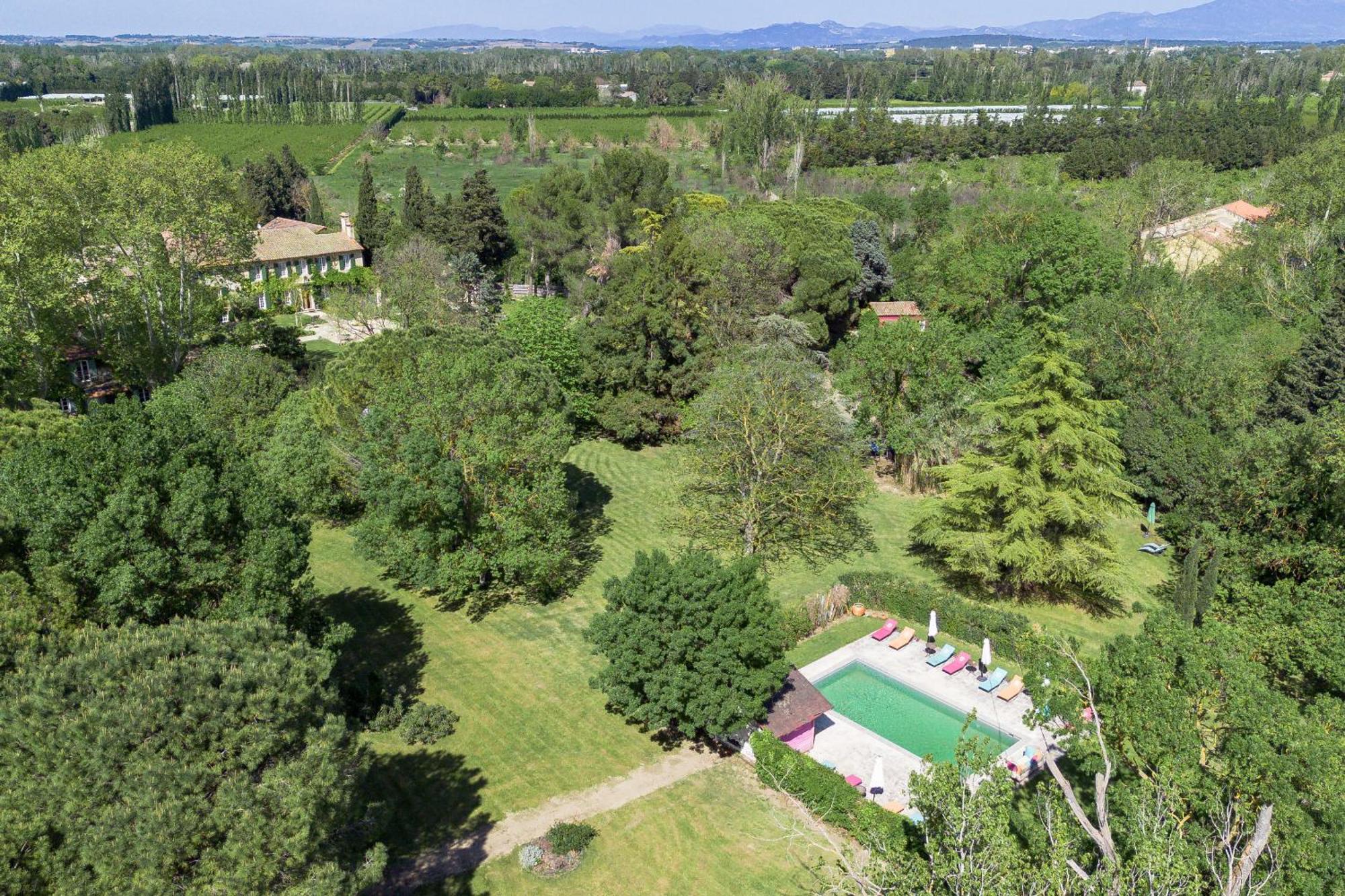 Domaine De Rhodes B&B Avignon Buitenkant foto